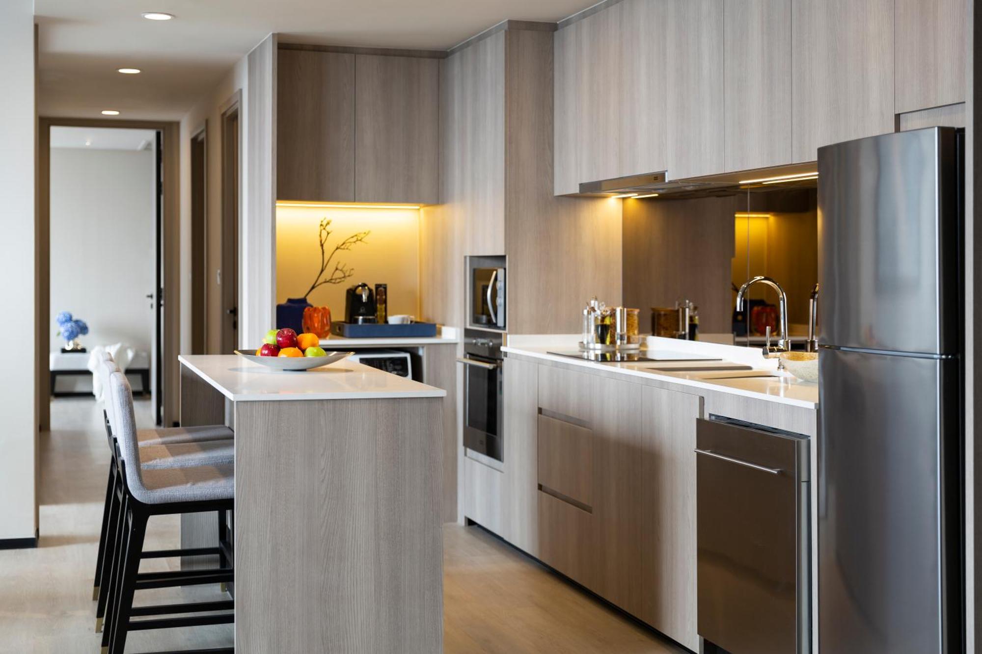 Hotel Ascott Thonglor Bangkok Zewnętrze zdjęcie A kitchen in a condominium