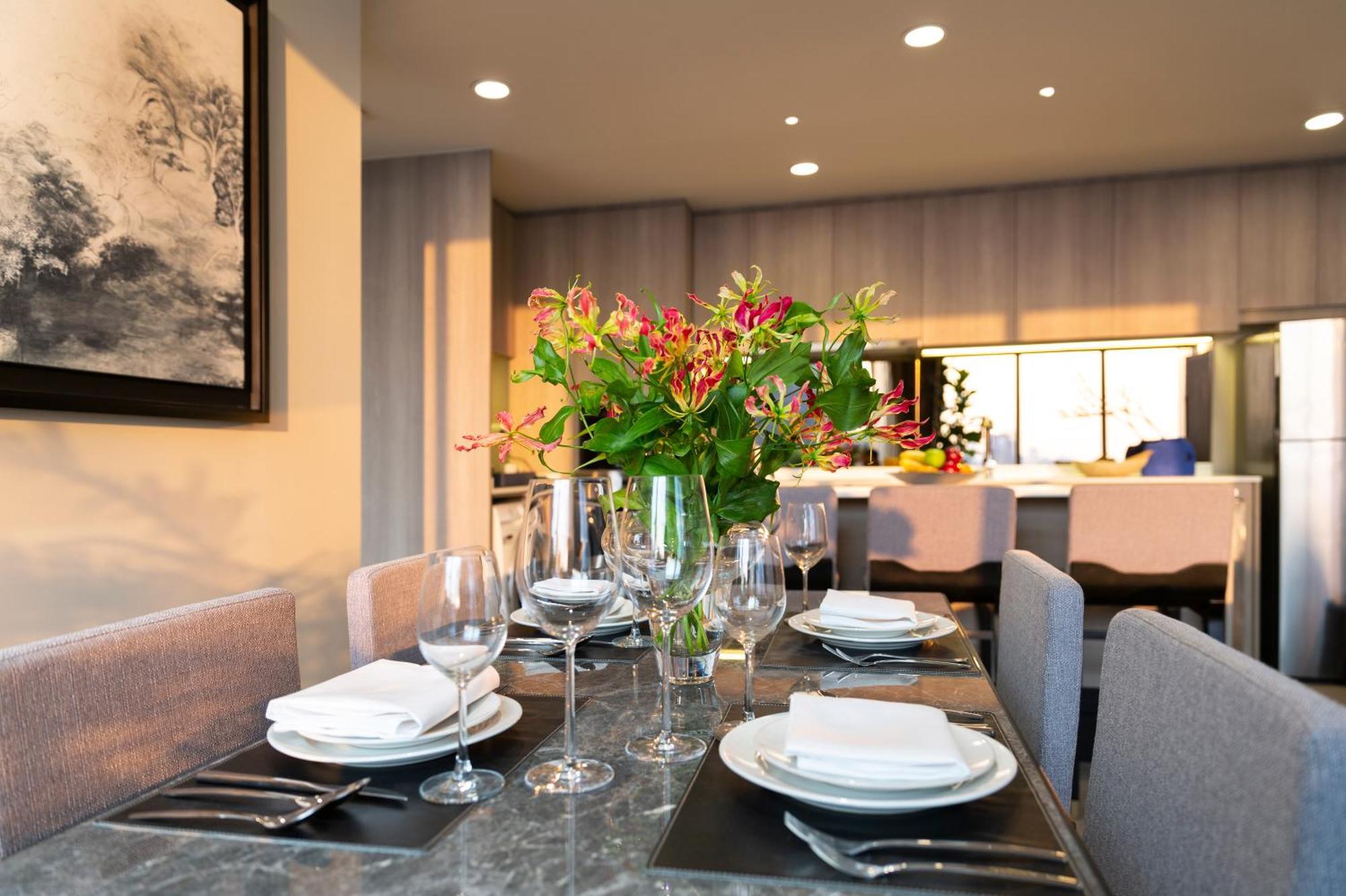 Hotel Ascott Thonglor Bangkok Zewnętrze zdjęcie A dining room
