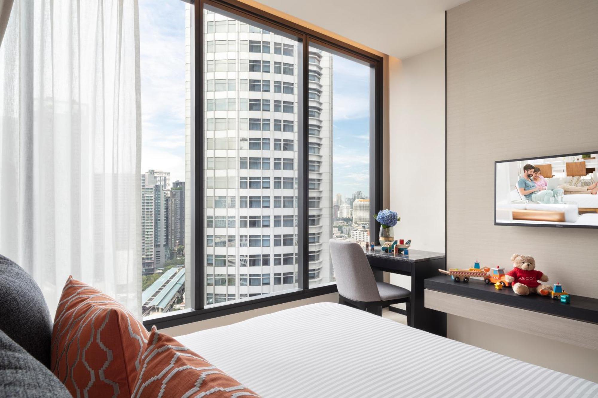 Hotel Ascott Thonglor Bangkok Zewnętrze zdjęcie A bedroom at The Panorama