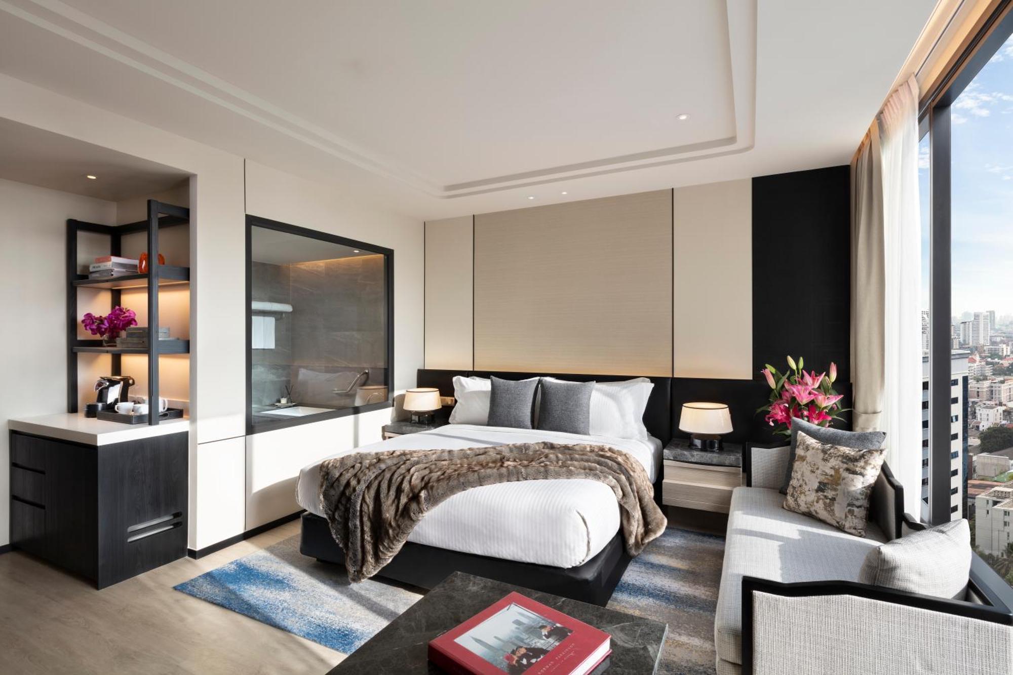 Hotel Ascott Thonglor Bangkok Zewnętrze zdjęcie A bedroom at the hotel